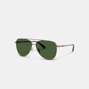 C Hardware Metal Pilot Sunglasses
