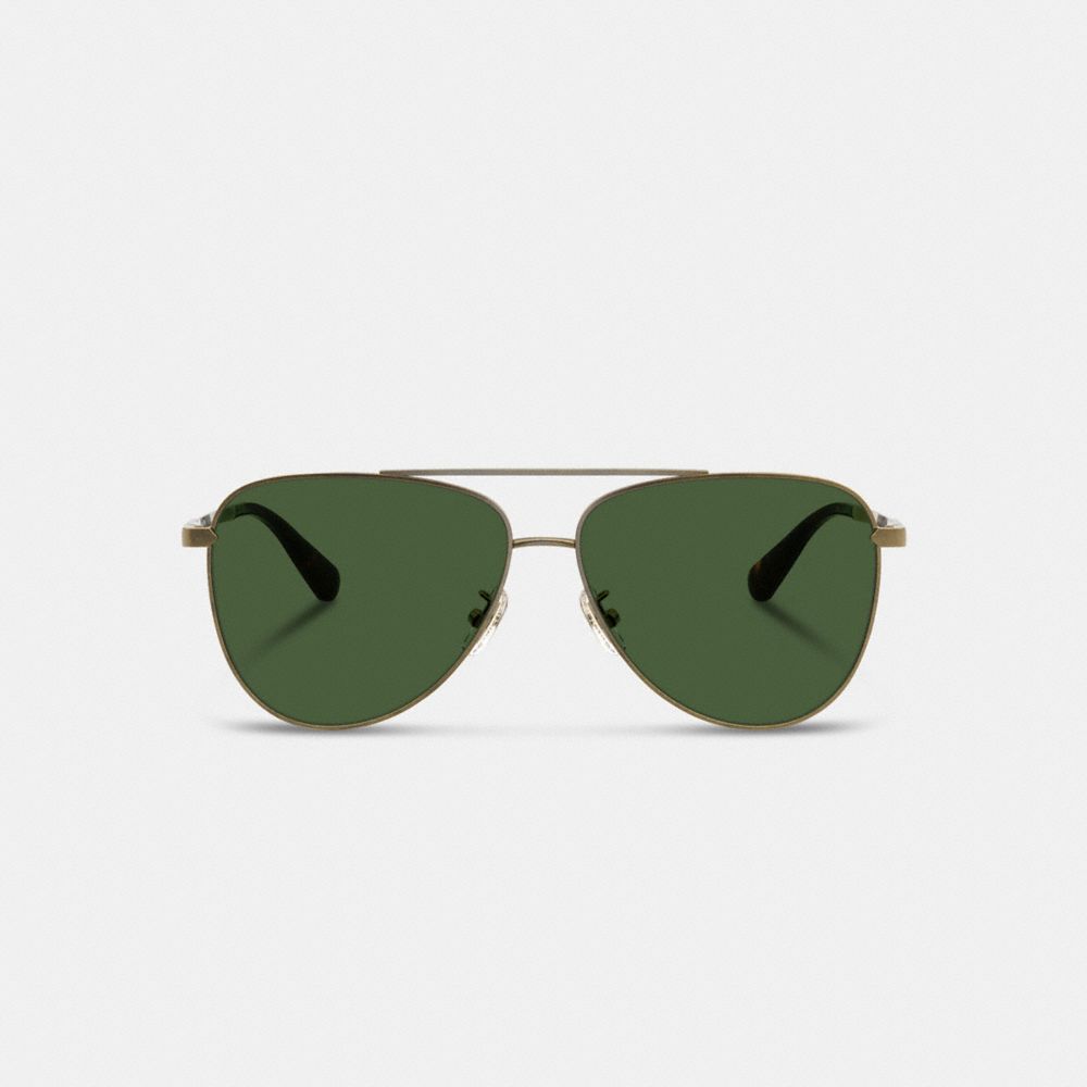 C Hardware Metal Pilot Sunglasses