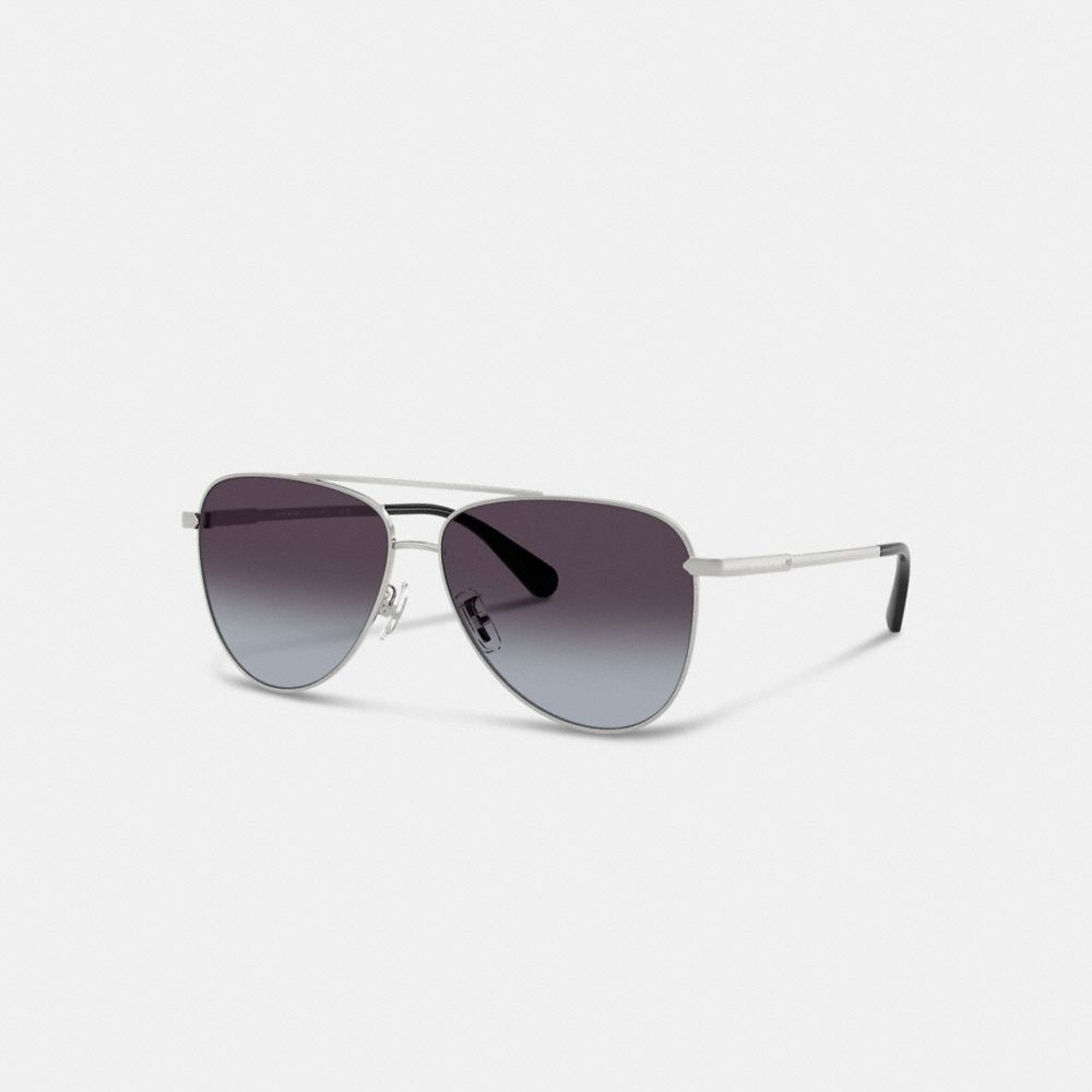 C Hardware Metal Pilot Sunglasses