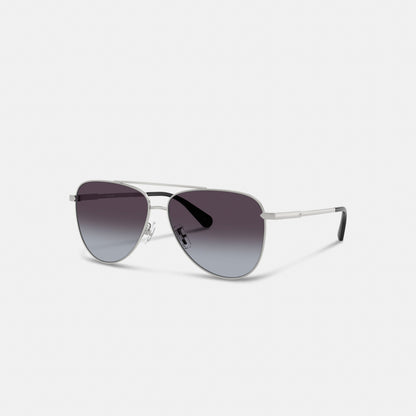 C Hardware Metal Pilot Sunglasses