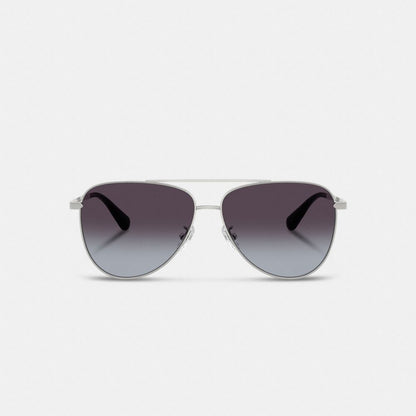 C Hardware Metal Pilot Sunglasses