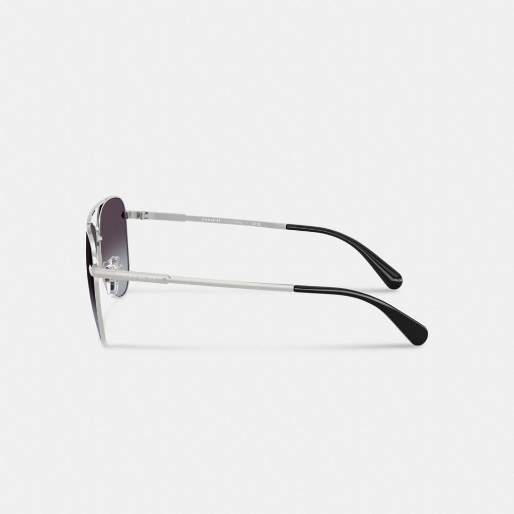 C Hardware Metal Pilot Sunglasses