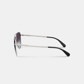 C Hardware Metal Pilot Sunglasses