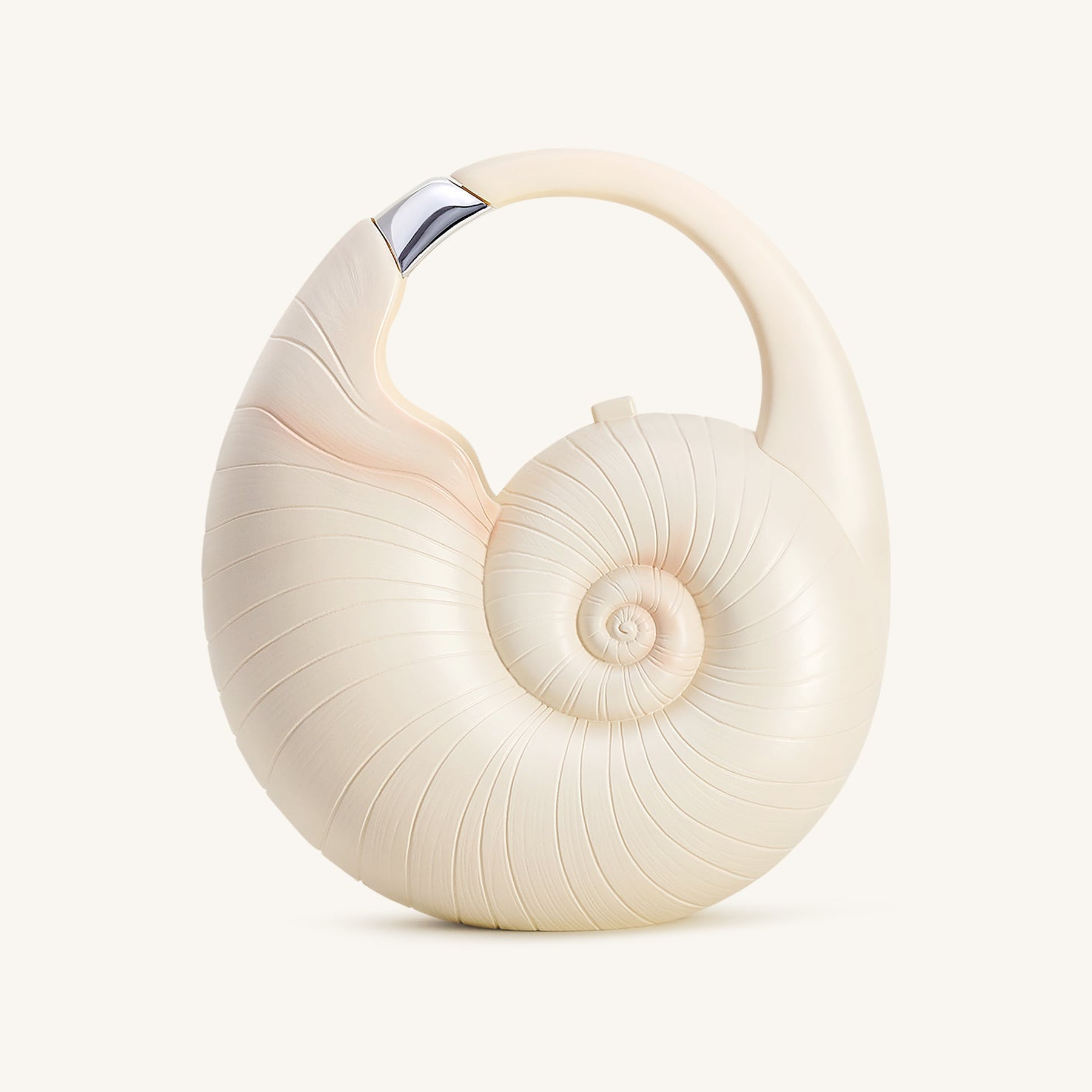 Caylee Shell Bag - White