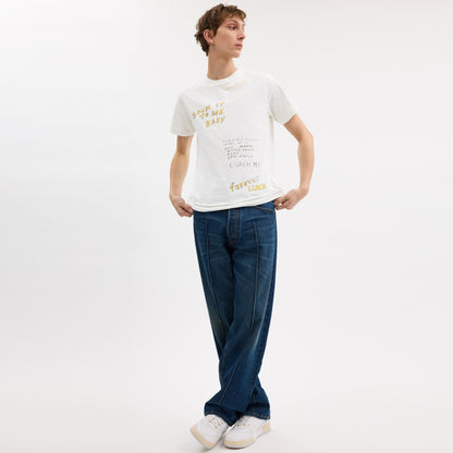 Sketch Print T-Shirt