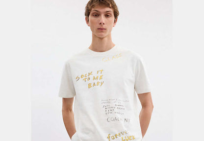 Sketch Print T-Shirt