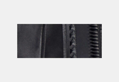 Restored Embellished Leather Coat