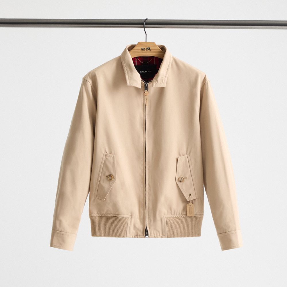 Restored Woven Harrington Jacket