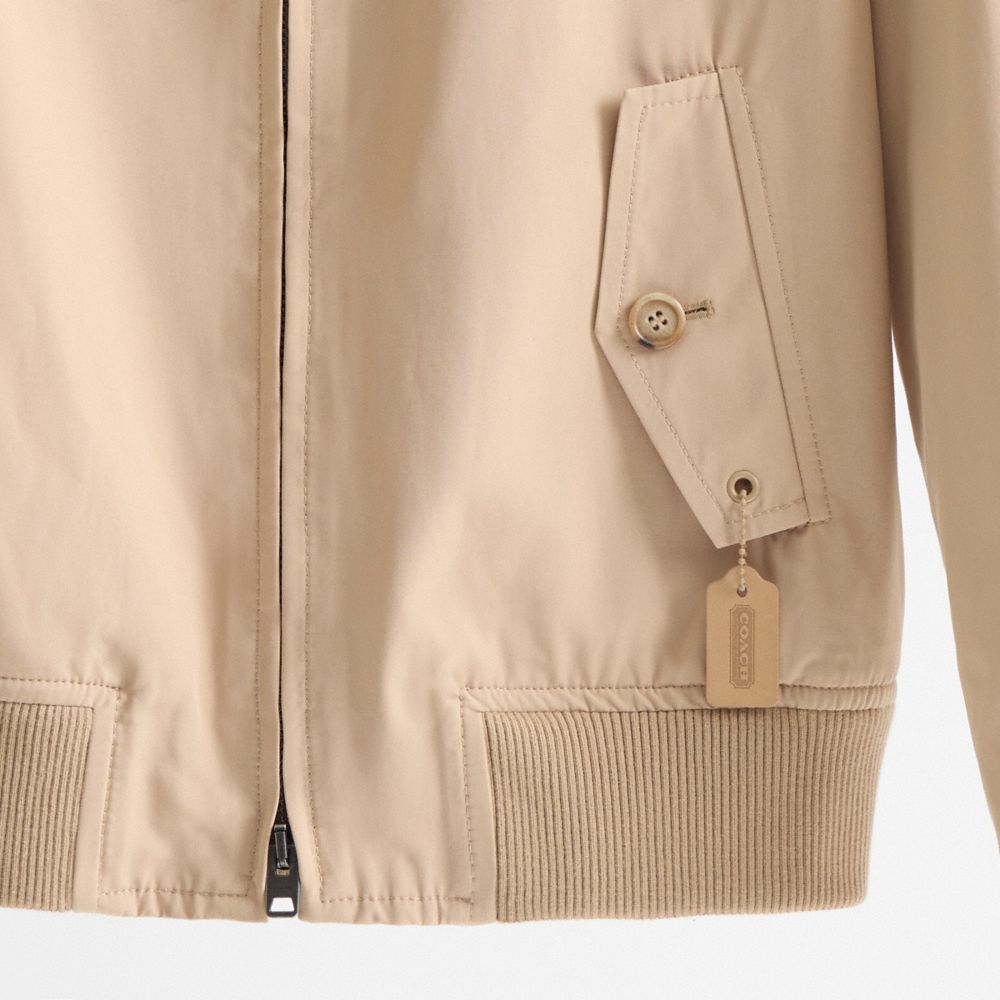 Restored Woven Harrington Jacket