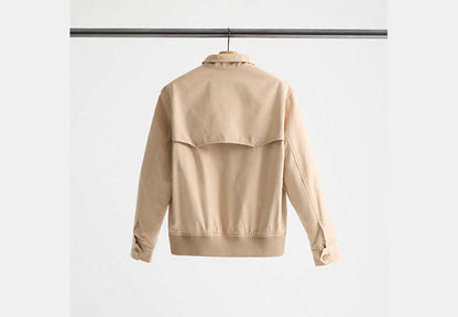 Restored Woven Harrington Jacket