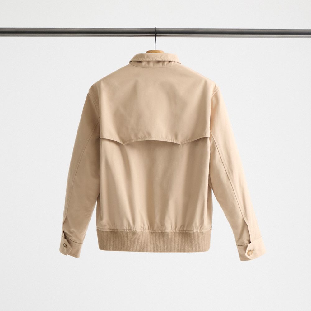 Restored Woven Harrington Jacket