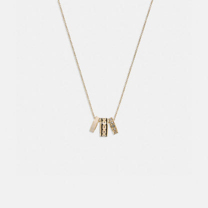 Signature Enamel Necklace