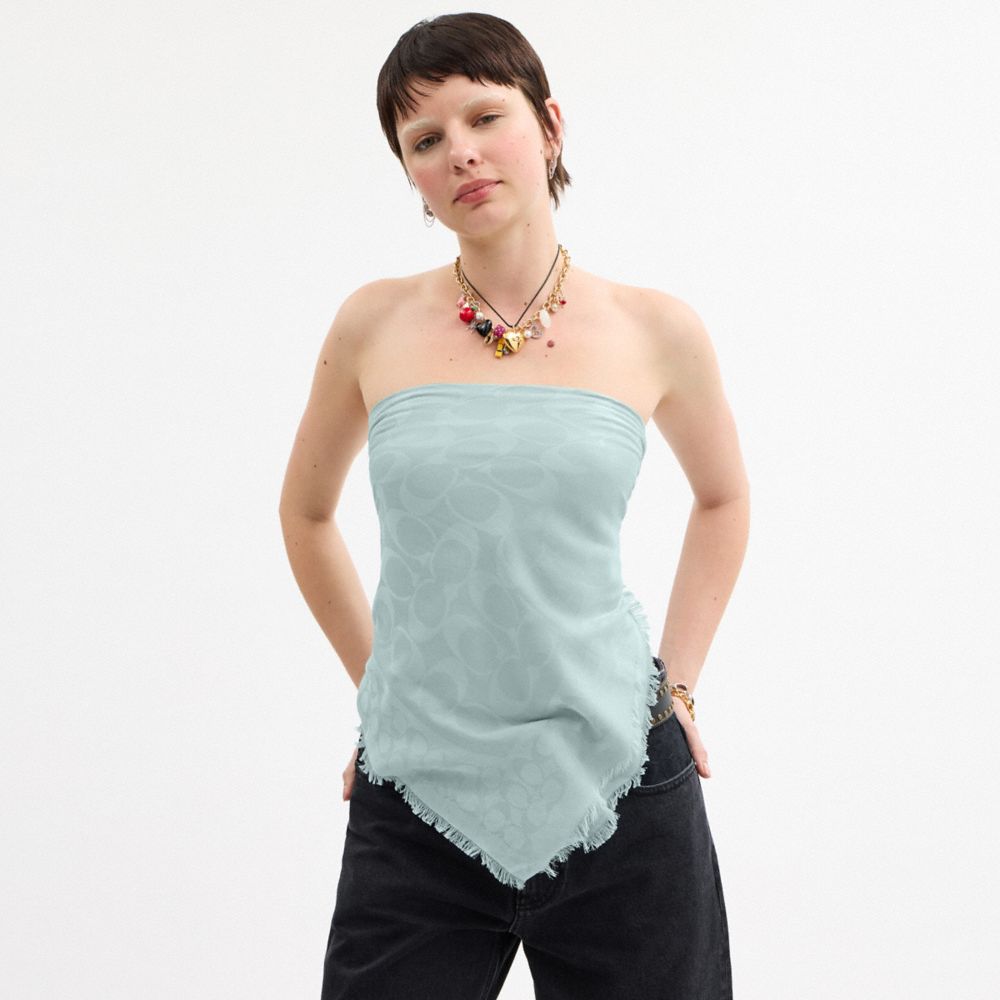 Signature Oversized Square Scarf