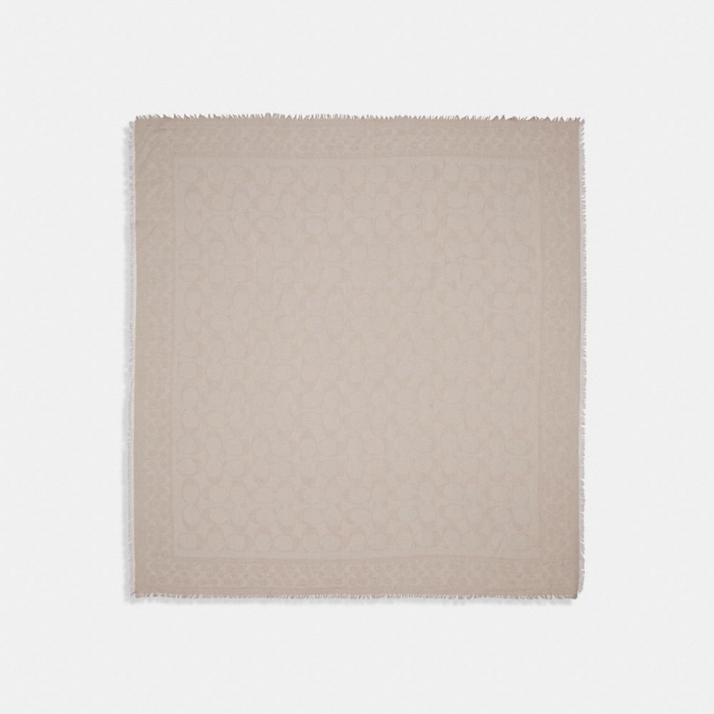 Signature Oversized Square Scarf