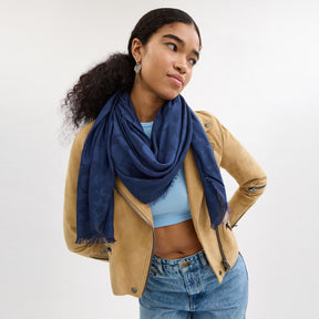 Signature Oversized Square Scarf