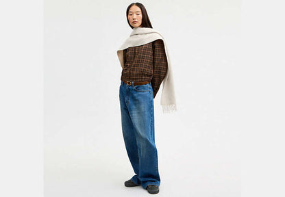Reversible Signature Cashmere Muffler