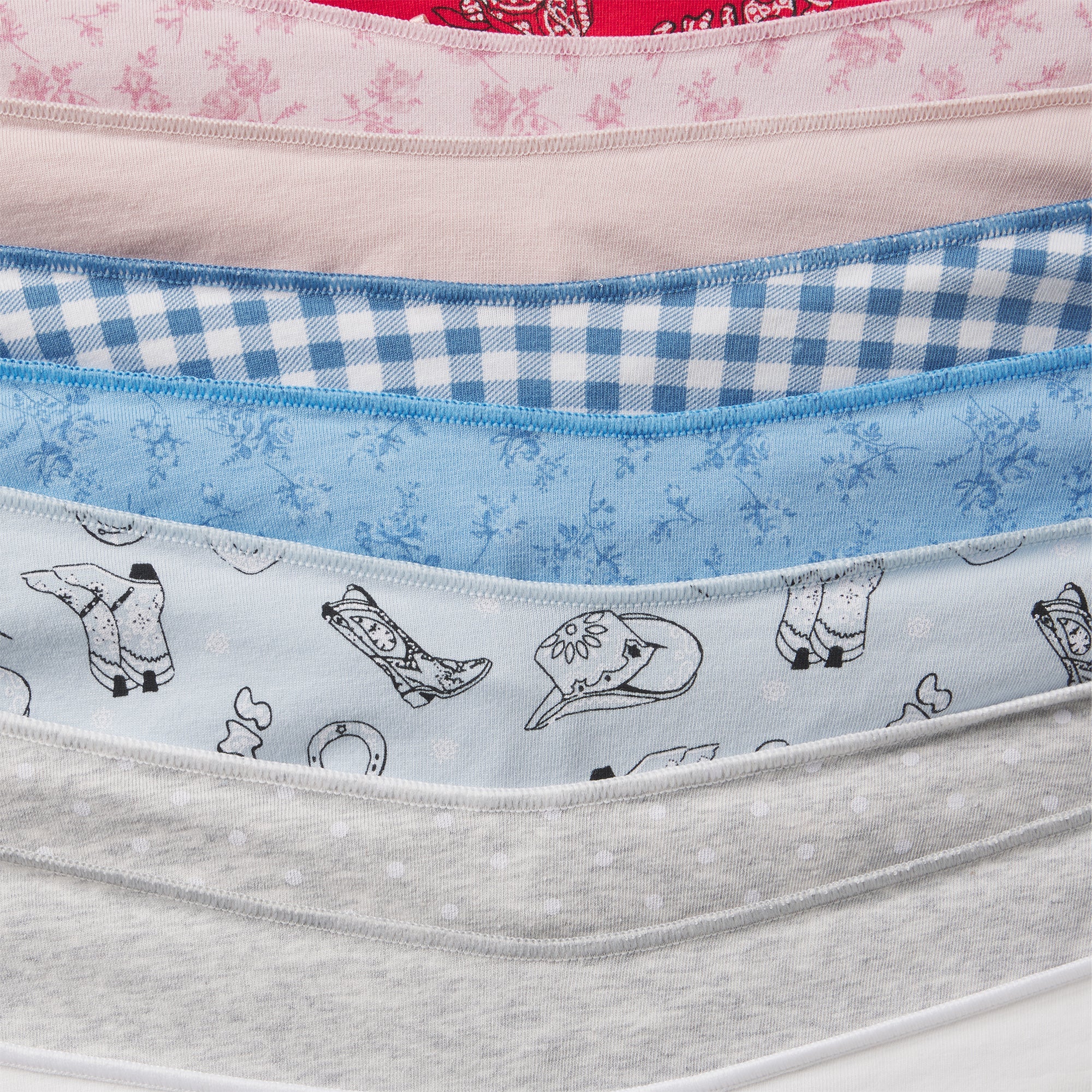 Lightweight Cotton Thong 10-pack