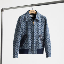 Restored Signature Chambray Blouson Jacket