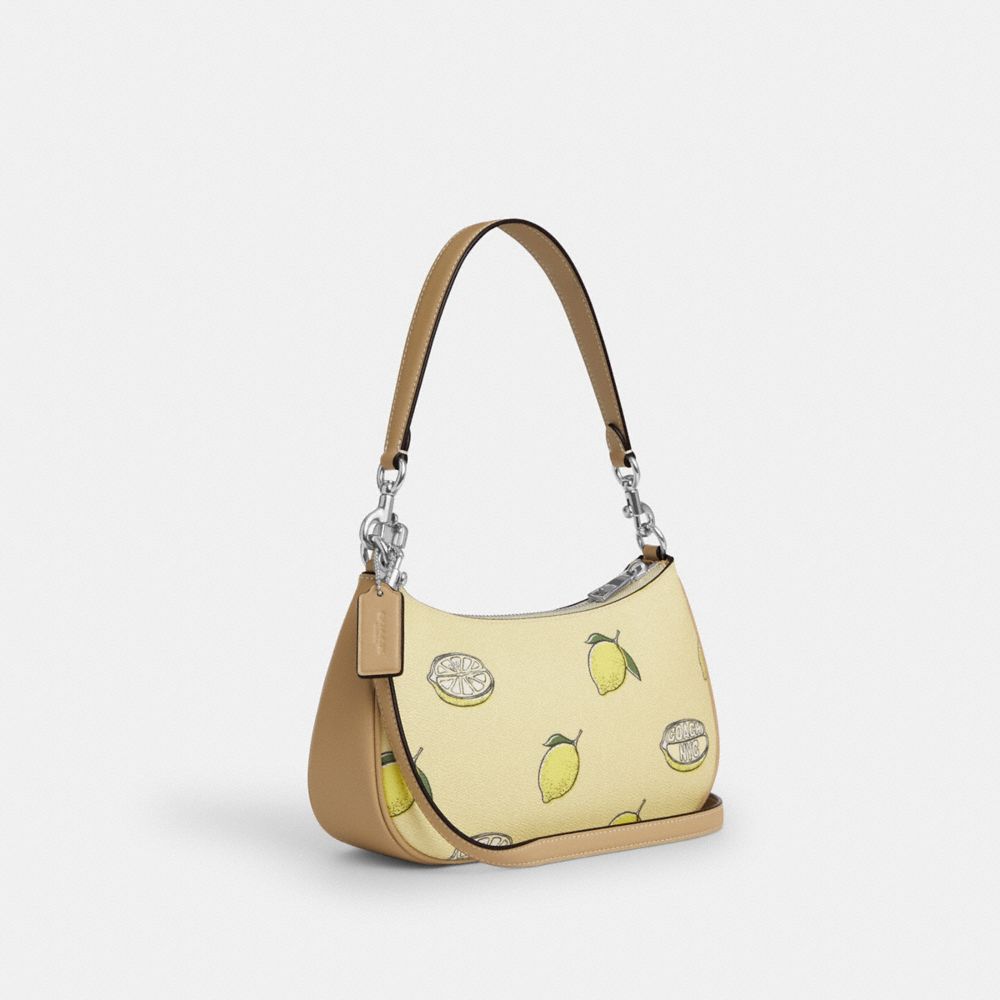 Teri Shoulder Bag With Lemon Print