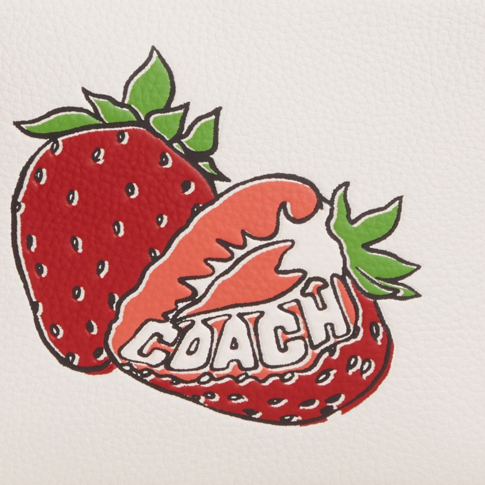 Jamie Camera Bag With Strawberry Graphic
