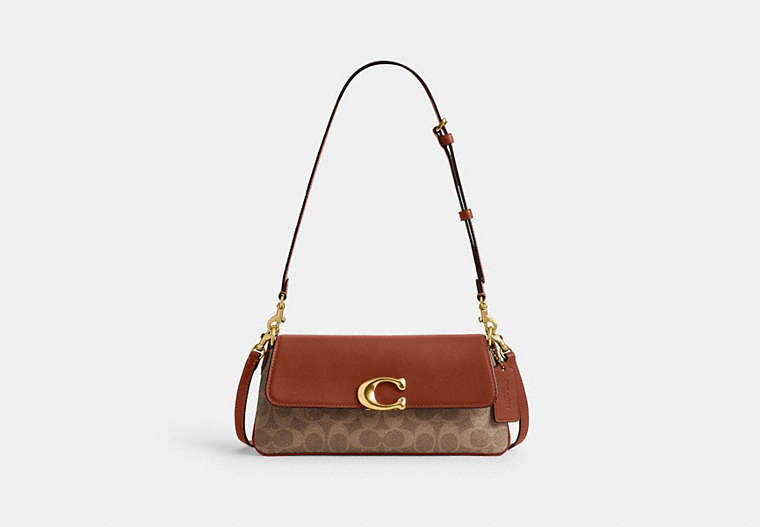 Jet Shoulder Bag In Signature Canvas