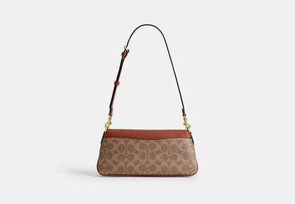 Jet Shoulder Bag In Signature Canvas