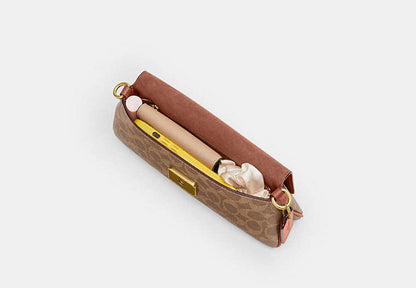 Jet Shoulder Bag In Signature Canvas