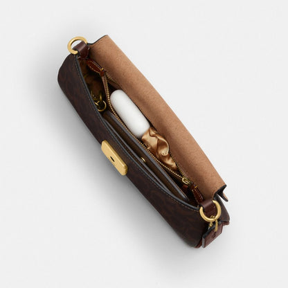 Jet Shoulder Bag In Signature Canvas
