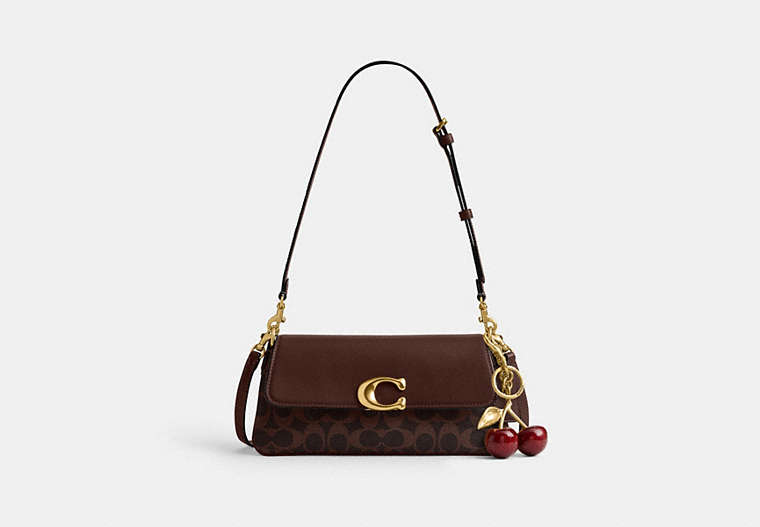 Jet Shoulder Bag In Signature Canvas