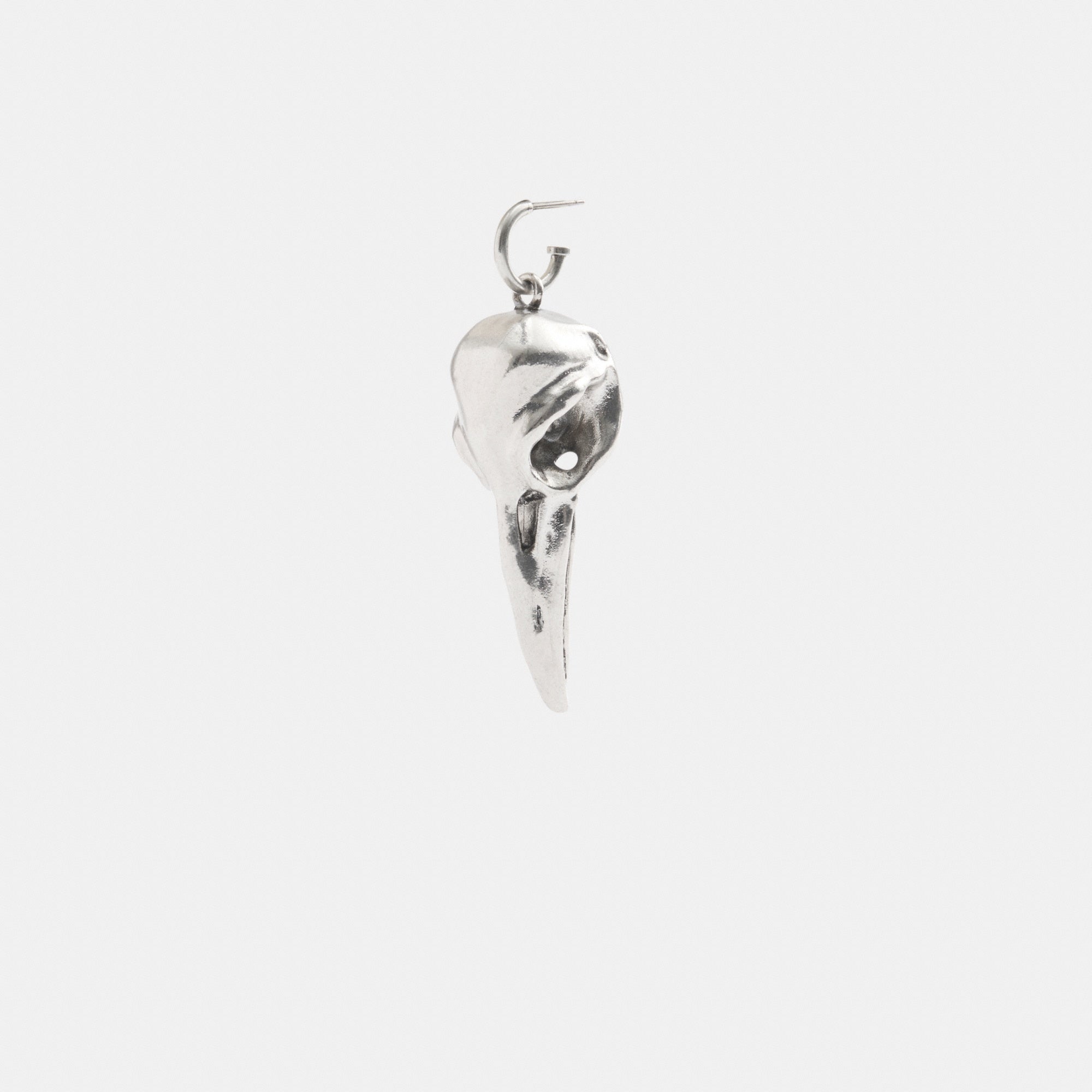 Bird Skull Single Earring