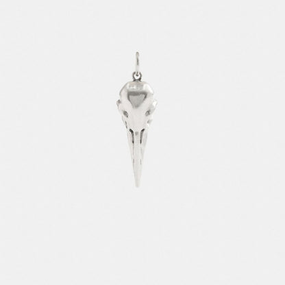 Bird Skull Single Earring