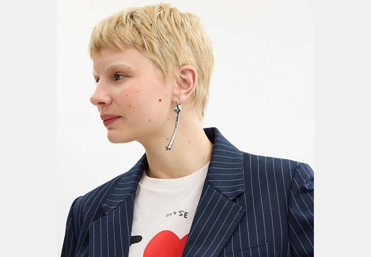 Bone Single Earring