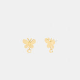 Butterfly Stone Pendant Necklace