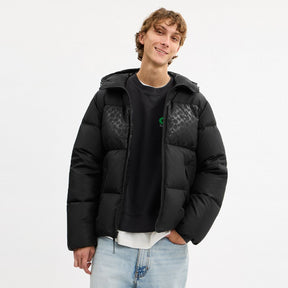 Colorblock Down Jacket