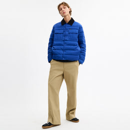 Lightweight Shirt Down Jacket In Recycled Polyester
