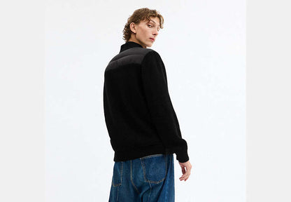 Padded Cardigan Jacket In Recycled Polyester