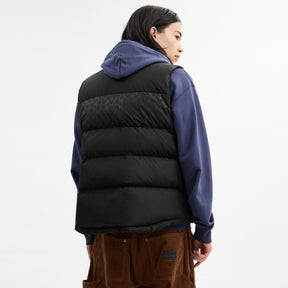 Reversible Colorblock Down Vest