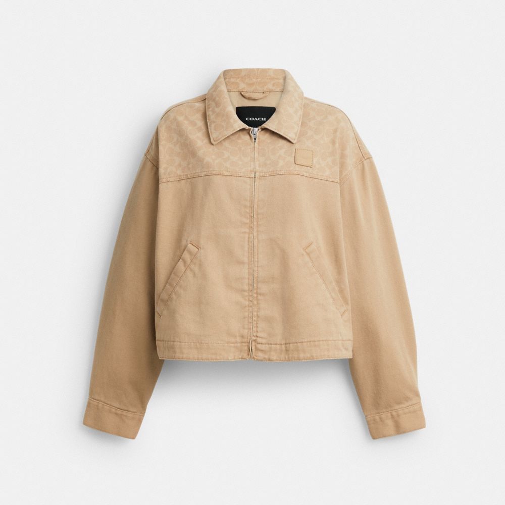 Signature Denim Utility Jacket