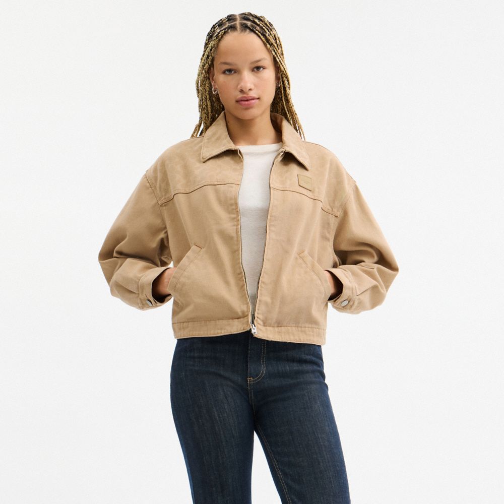 Signature Denim Utility Jacket