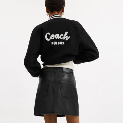 Mini Leather Skirt