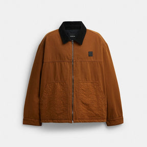 Work Jacket With Quilted Lining