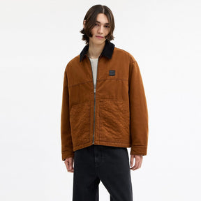 Work Jacket With Quilted Lining