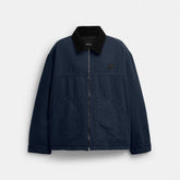 Work Jacket With Quilted Lining
