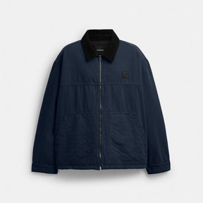 Work Jacket With Quilted Lining