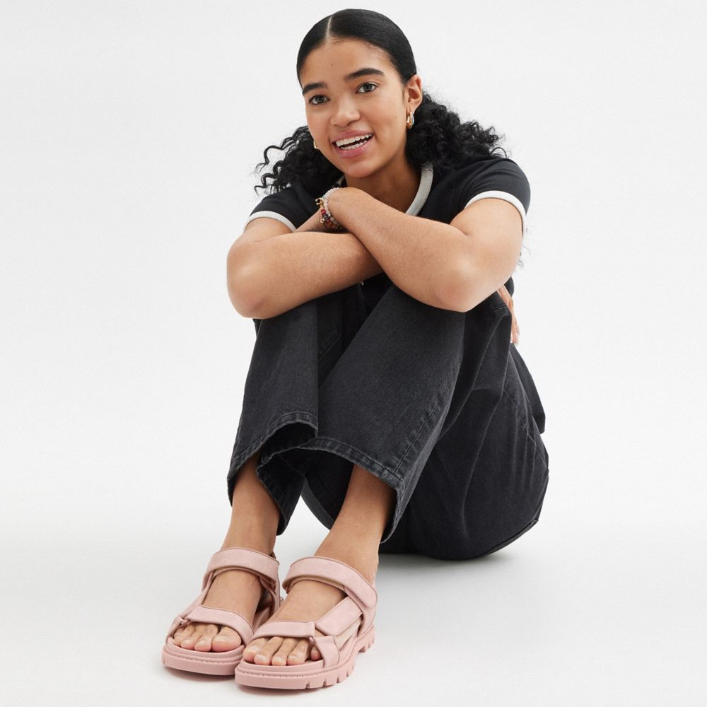 Sport Sandal In Signature Canvas