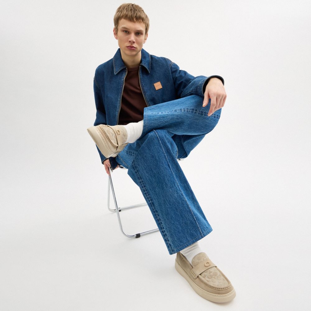 Hybrid Loafer With Signature