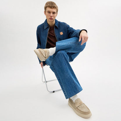 Hybrid Loafer With Signature