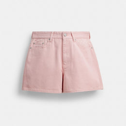 Colorful Signature Denim Shorts
