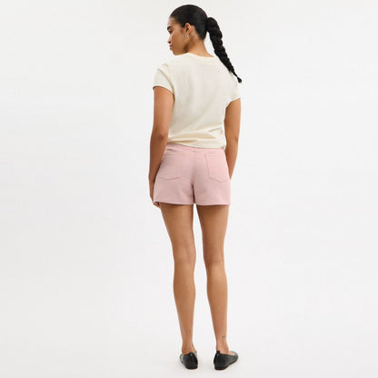 Colorful Signature Denim Shorts