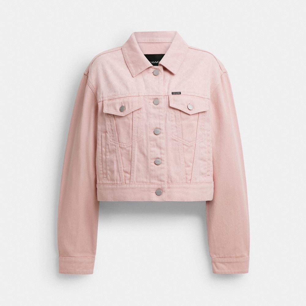 Colorful Signature Denim Jacket